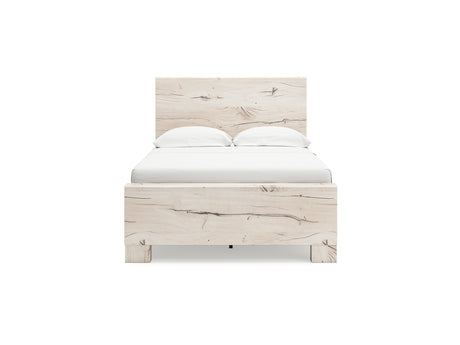 Lawroy Light Natural Full Panel Bed