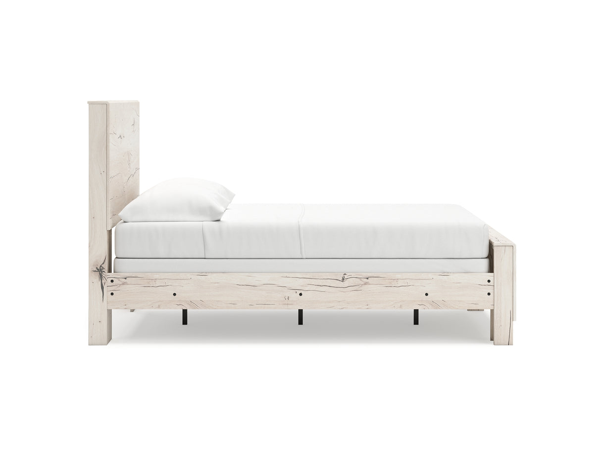 Lawroy Light Natural Full Panel Bed