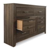 Juararo Dark Brown Dresser