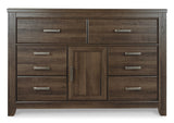 Juararo Dark Brown Dresser