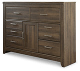 Juararo Dark Brown Dresser