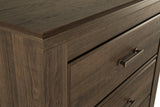 Juararo Dark Brown Chest Of Drawers