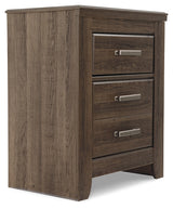Juararo Dark Brown Nightstand