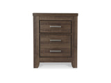 Juararo Dark Brown Queen Panel Bed, Dresser, Mirror And Nightstand