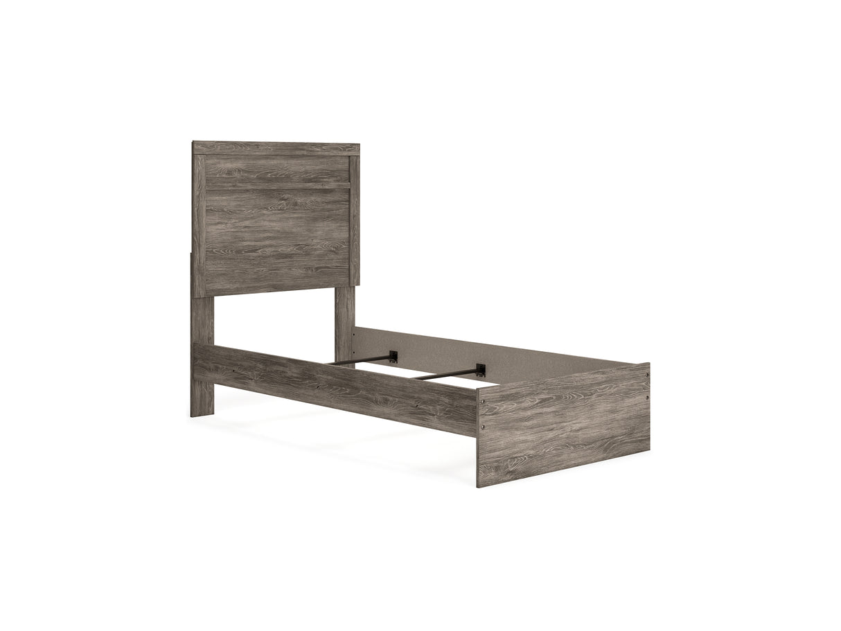 Ralinksi Gray Twin Panel Bed