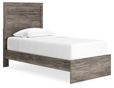 Ralinksi Gray Twin Panel Bed