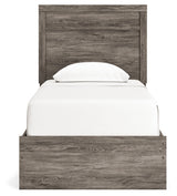 Ralinksi Gray Twin Panel Bed