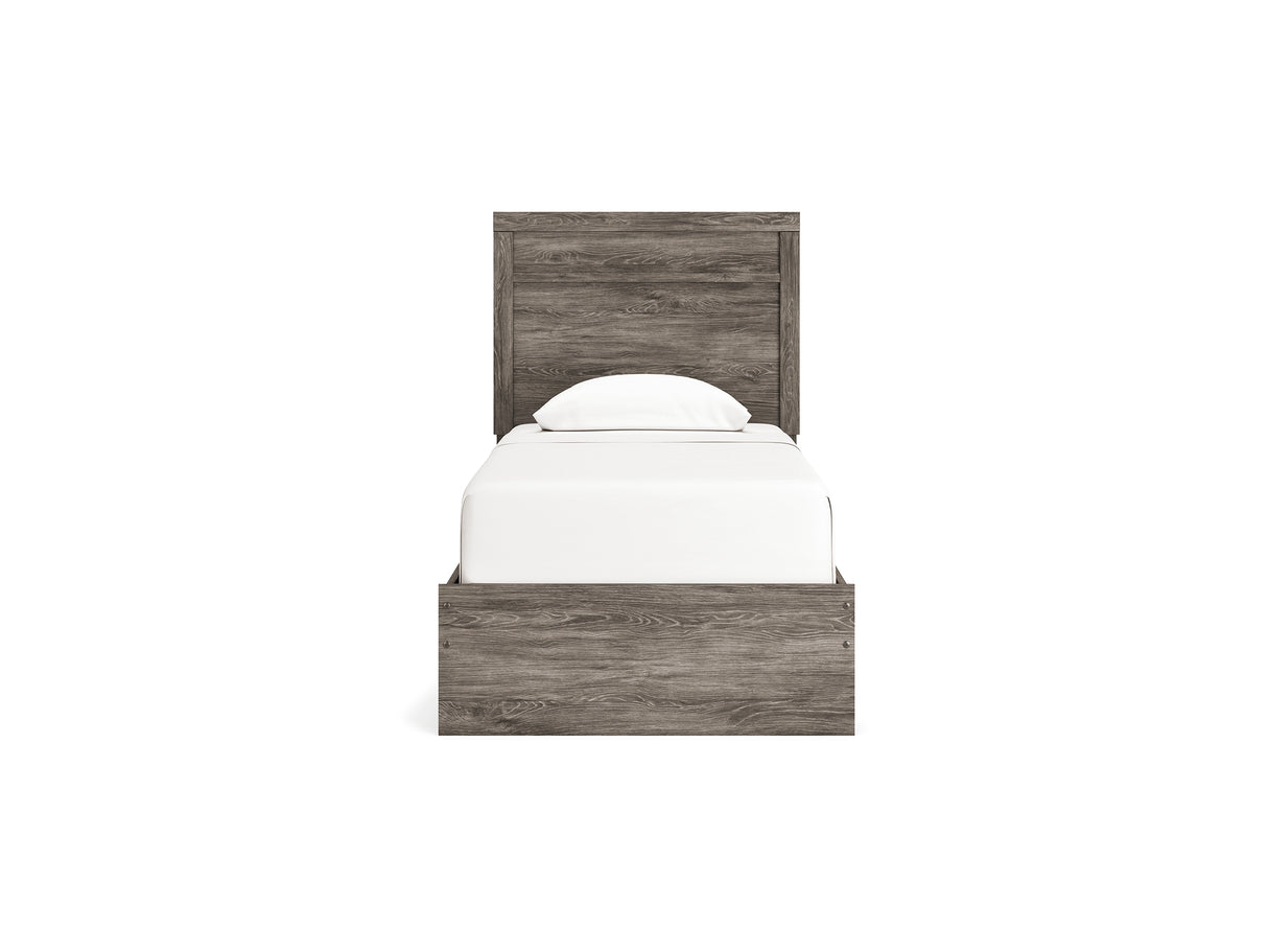 Ralinksi Gray Twin Panel Bed