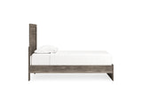 Ralinksi Gray Twin Panel Bed