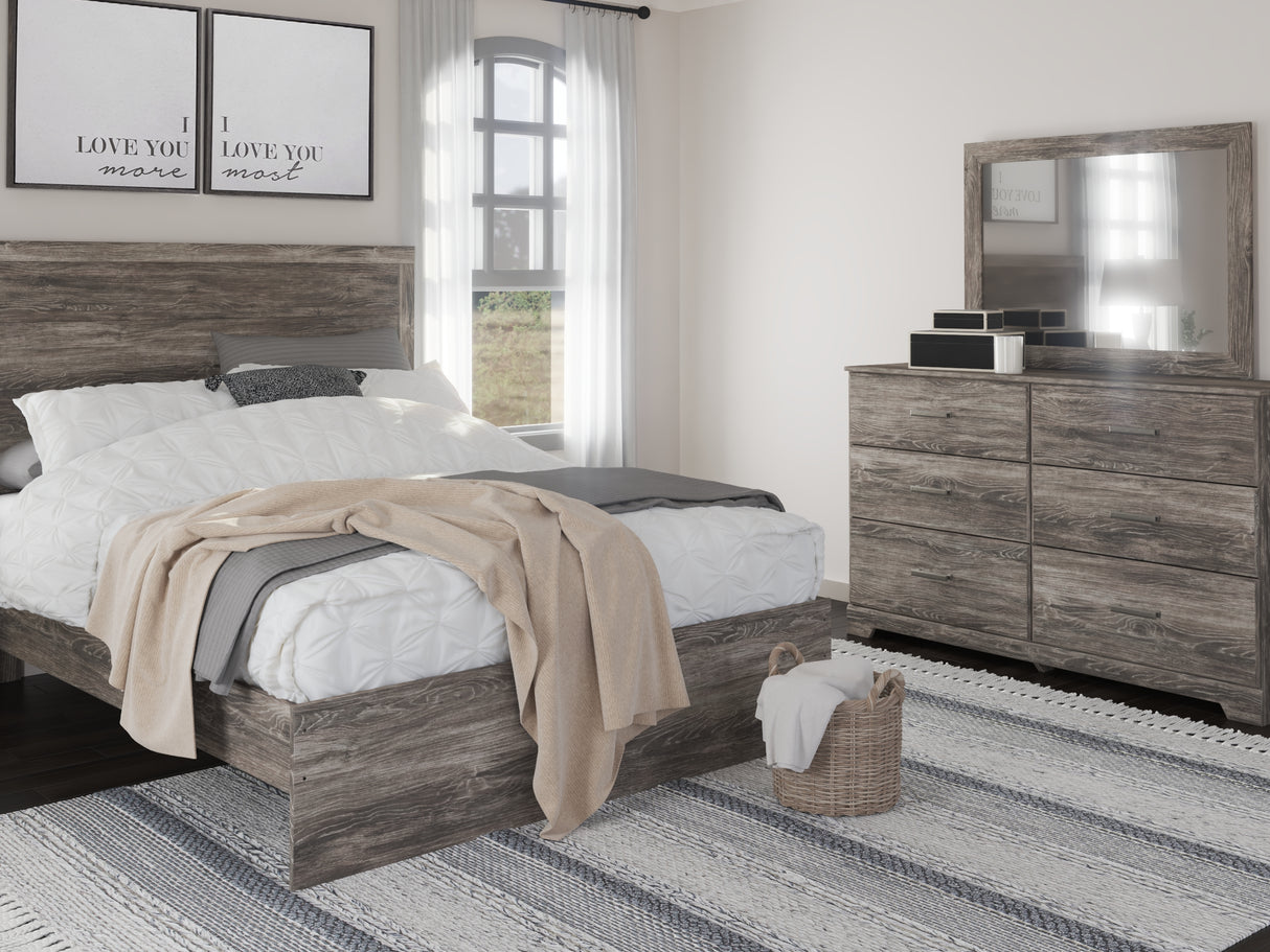 Ralinksi Gray Queen Panel Bed