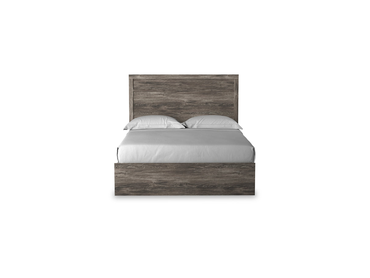 Ralinksi Gray Queen Panel Bed, Dresser, Mirror, And Nightstand