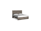 Ralinksi Gray King Panel Bed, Dresser And Mirror