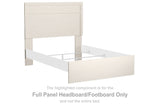 Stelsie White Full Panel Headboard/Footboard
