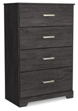 Belachime Black Chest Of Drawers
