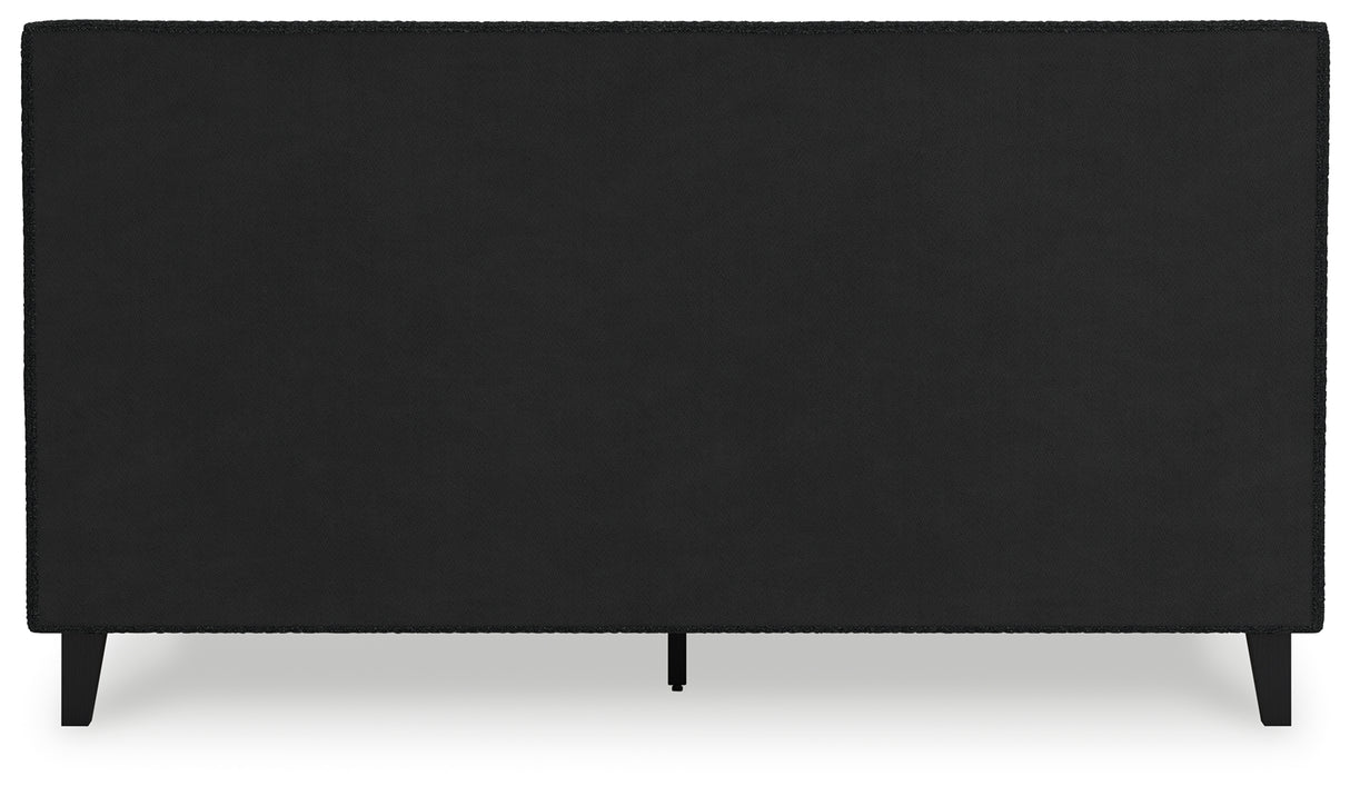 Cadmori King Upholstered Bed with Roll Slats