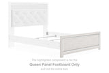 Altyra White Queen Panel Footboard