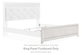 Altyra White King Panel Footboard