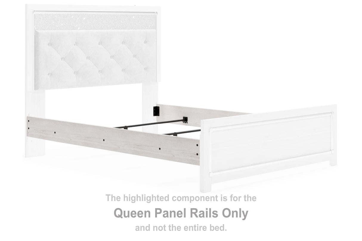 Altyra White Queen Panel Rails