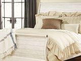 Willowton Whitewash Queen Sleigh Bed, Dresser And Mirror