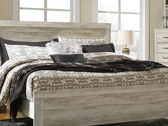 Bellaby Whitewash King Panel Bed