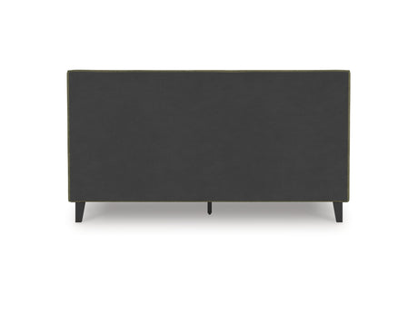 Chirason California King Upholstered Bed with Roll Slats