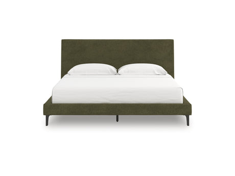 Chirason California King Upholstered Bed with Roll Slats