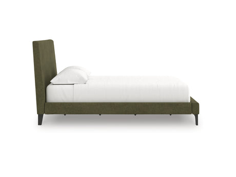 Chirason California King Upholstered Bed with Roll Slats