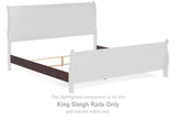 Alisdair Dark Brown King Sleigh Rails