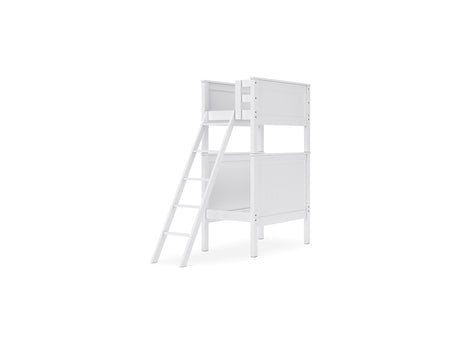 Nextonfort White Twin Over Display Bunk Bed - In Store Only
