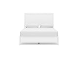 Binterglen White Queen Panel Bed, Dresser And Nightstand