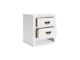 Binterglen White Queen Panel Bed, Dresser And Nightstand