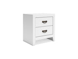 Binterglen White Queen Panel Bed, Dresser And Nightstand