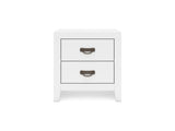 Binterglen White Queen Panel Bed, Dresser And Nightstand