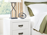 Binterglen White Queen Panel Bed, Dresser And Nightstand