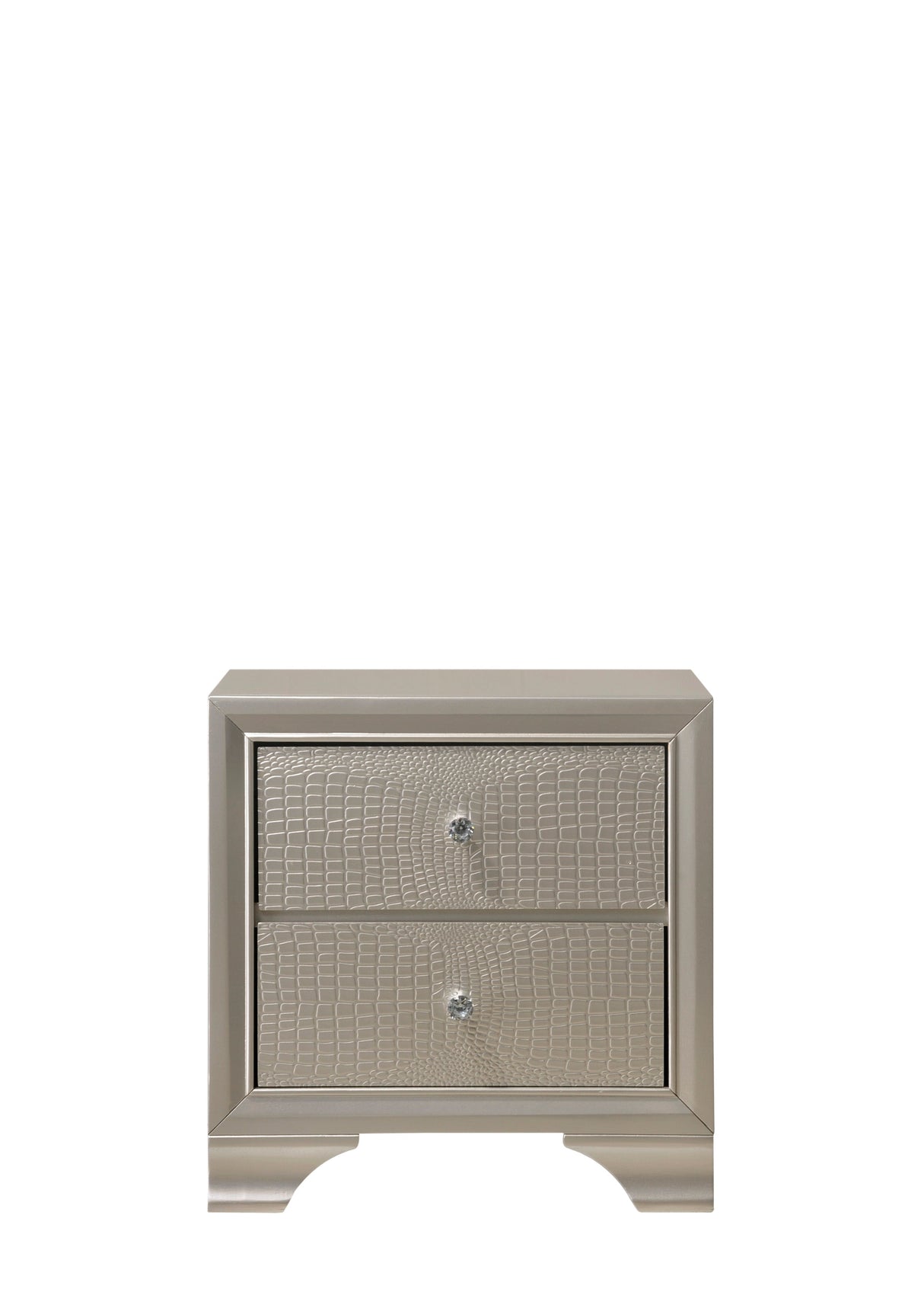 Lyssa Champagne Nightstand