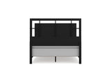 Covetown Dark Brown Queen Panel Bed, Dresser, Mirror And Nightstand