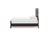 Covetown Dark Brown Full Panel Bed