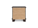 Covetown Dark Brown Queen Panel Bed, Dresser, Mirror And Nightstand