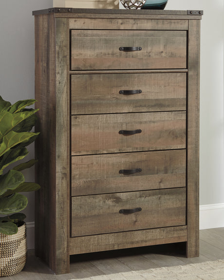 Trinell Brown Chest Of Drawers