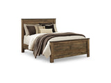 Trinell Brown Queen Panel Bed, Chest And 2 Nightstands