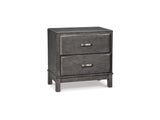 Caitbrook Gray Queen Storage Bed, Dresser, Mirror, Chest And Nightstand