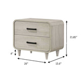 Nyomi White Nightstand