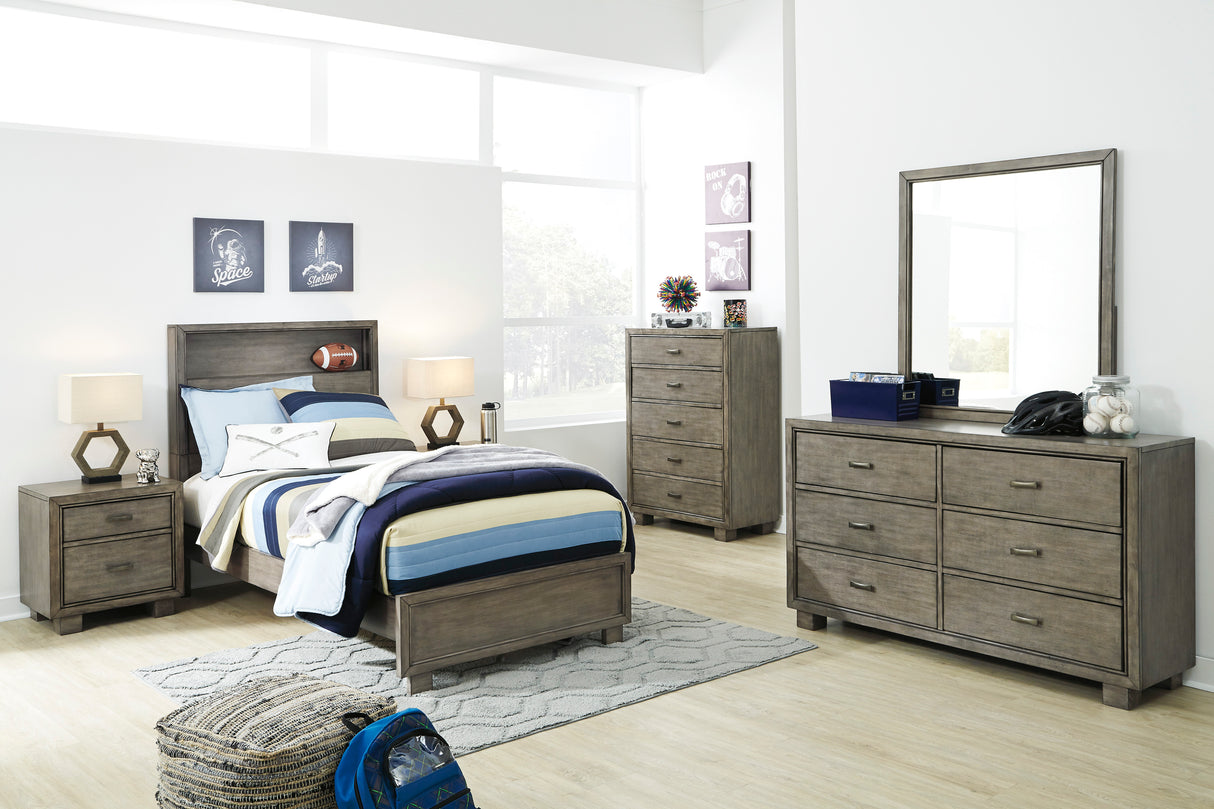 Arnett Gray Bedroom Set