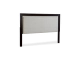 Neymorton Dark Grayish Brown King/California King Upholstered Panel Headboard, Dresser And Mirror
