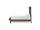 Shawbeck Dark Brown Queen Panel Bed