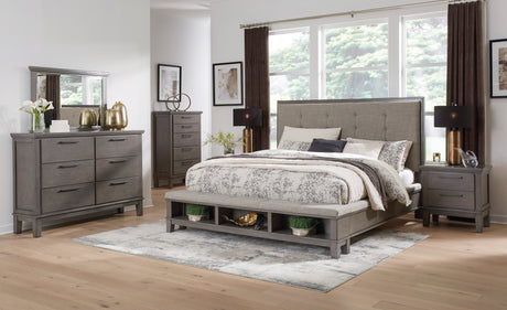 Hallanden Gray Bedroom Set