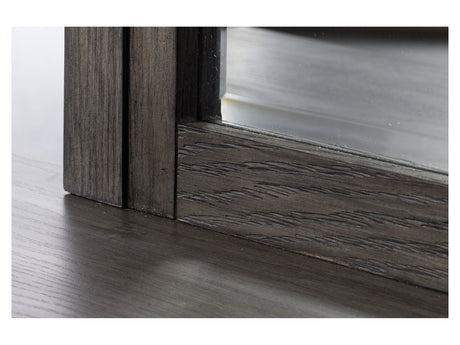 Montillan Grayish Brown King Panel Bed, Dresser And Mirror