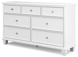 Fortman White Dresser