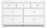 Fortman White Dresser