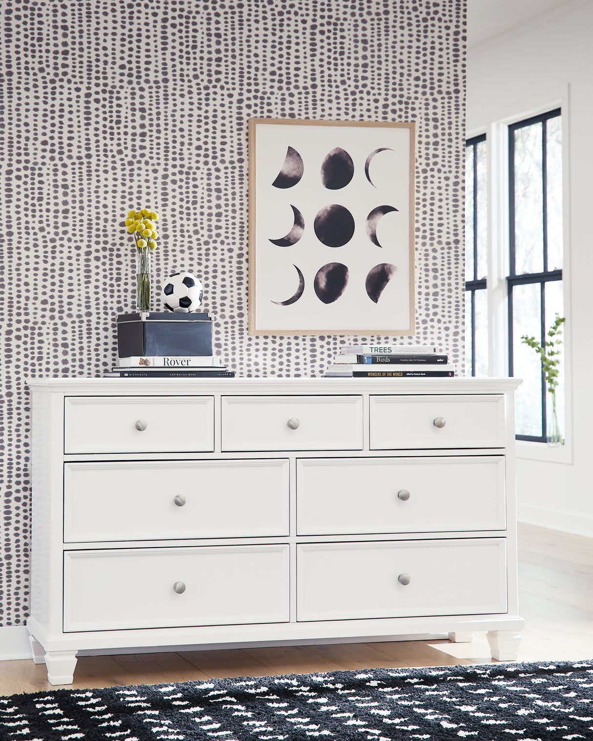 Fortman White Dresser